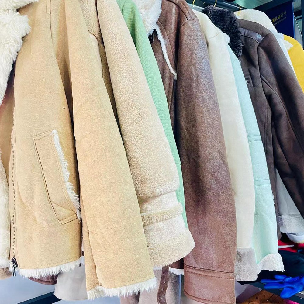 Lamb wool coat for women short 2024 used autumn and winter everything with Korean version of loose cotton thick lamb wool