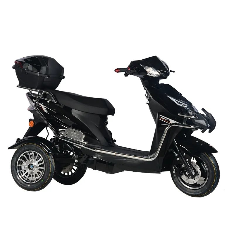 Used Speed Electric Scooter 60V 20AH 1000w 1500w 2000w CKD Electric Motorcycle With pedals Disc Brake