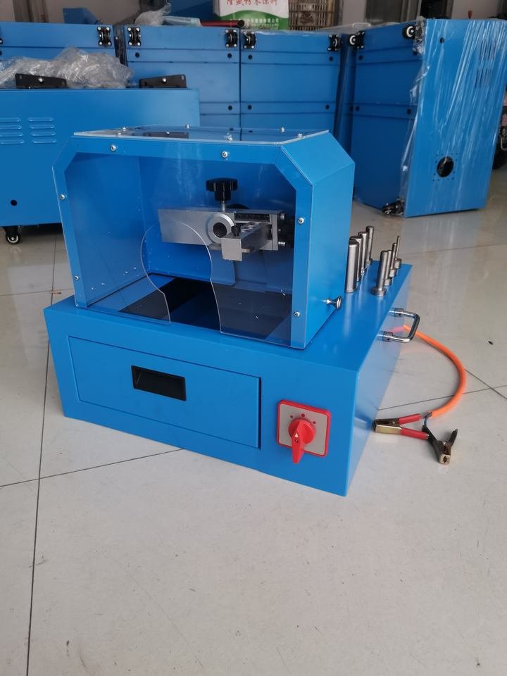 CE 1/4-2inch 4sp Layers Wire Hydraulic Flexible Rubber Hose Cutter Skiving Machine Dustless Hose Cutting Machine For Sales