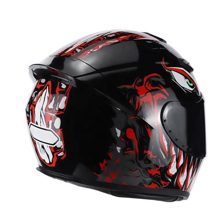 Wholesale Custom Logo Four Season Full Face Motorcycle Safety Helmet 3C Security Protection Riding Helmet