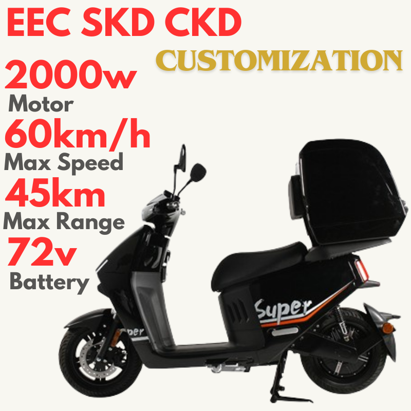 Chinese 2000w Fast Food Delivery Used Adult Motorcycle Efficient and Reliable Transportation Solution