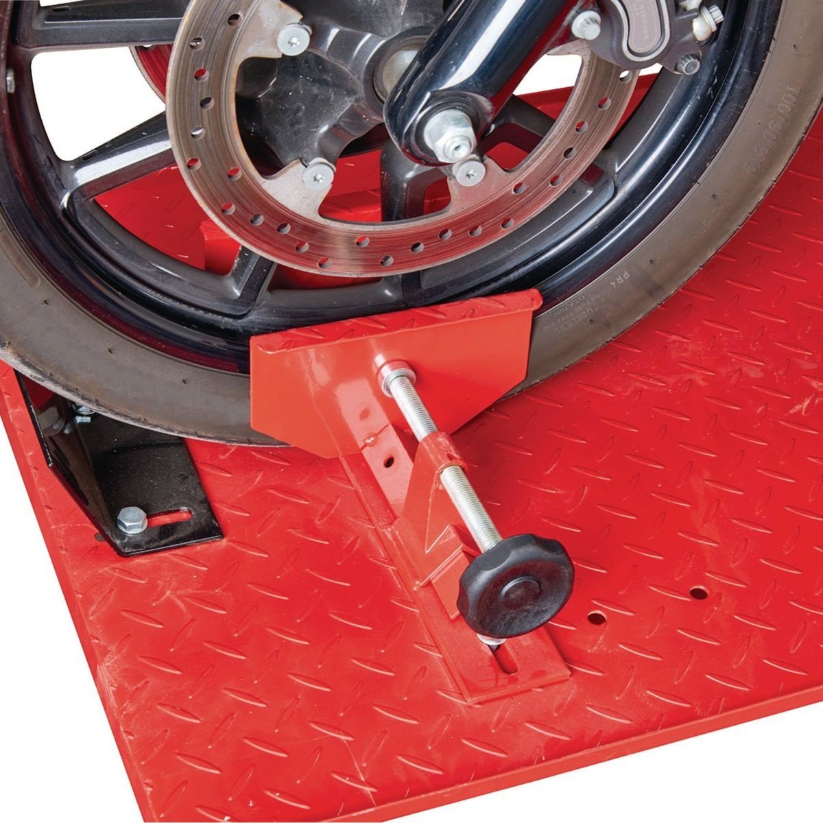 Used Kindle Steel Motorcycle Lift Stand Durable Metal Motor Stand for Motor Use