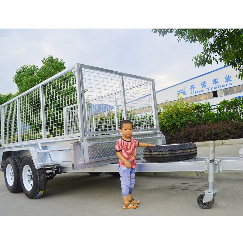 GINO 4x4 Cargo Full Welded Tandem Trailer Used Frame for Sale