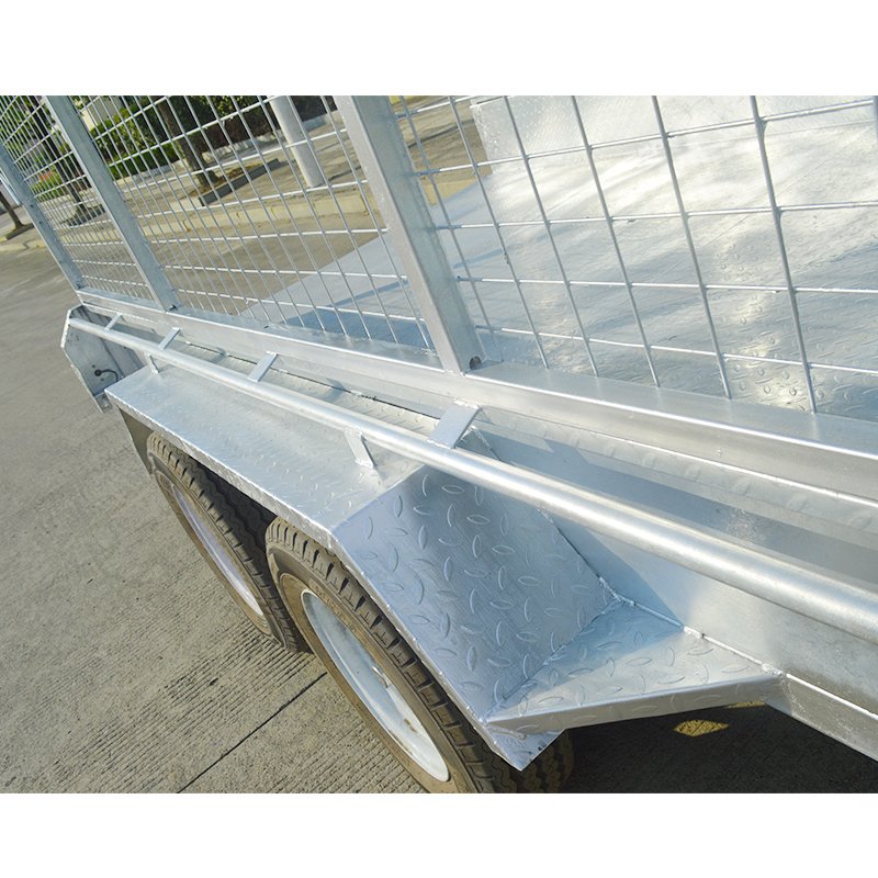 GINO 4x4 Cargo Full Welded Tandem Trailer Used Frame for Sale