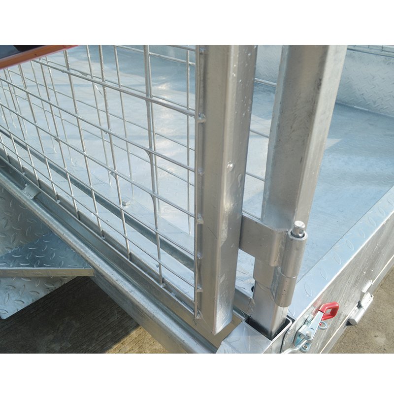 GINO 4x4 Cargo Full Welded Tandem Trailer Used Frame for Sale
