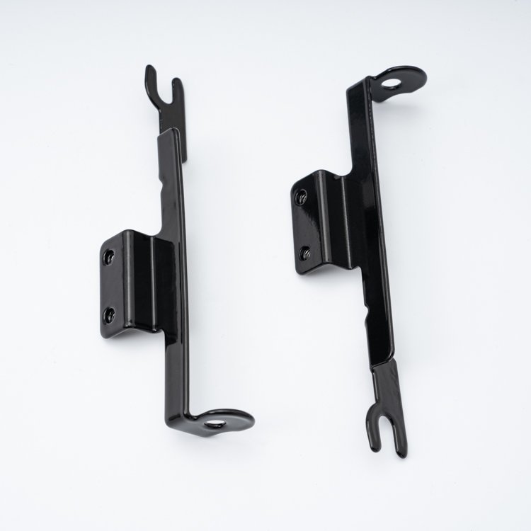 Custom Motorcycle Universal Headlight Bracket Steel Frame for Factory Manufacturing Universal Ear Light Bracket