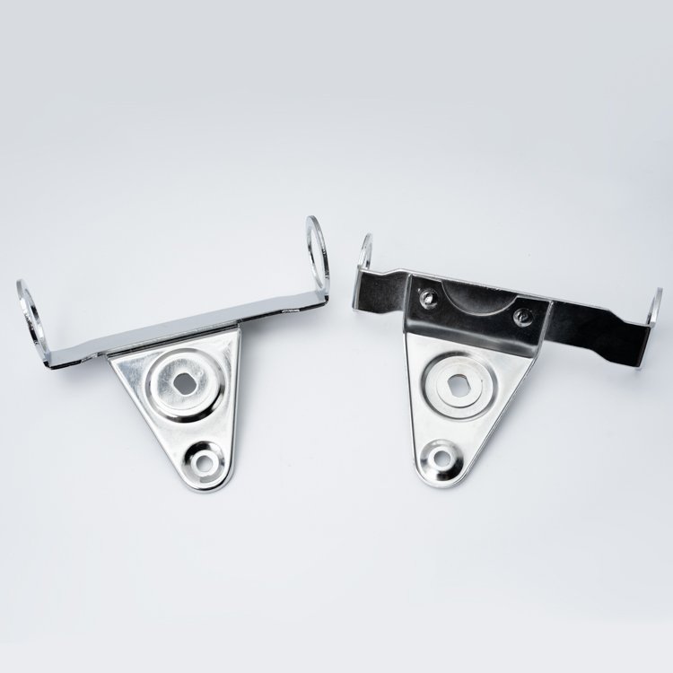 Custom Motorcycle Universal Headlight Bracket Steel Frame for Factory Manufacturing Universal Ear Light Bracket