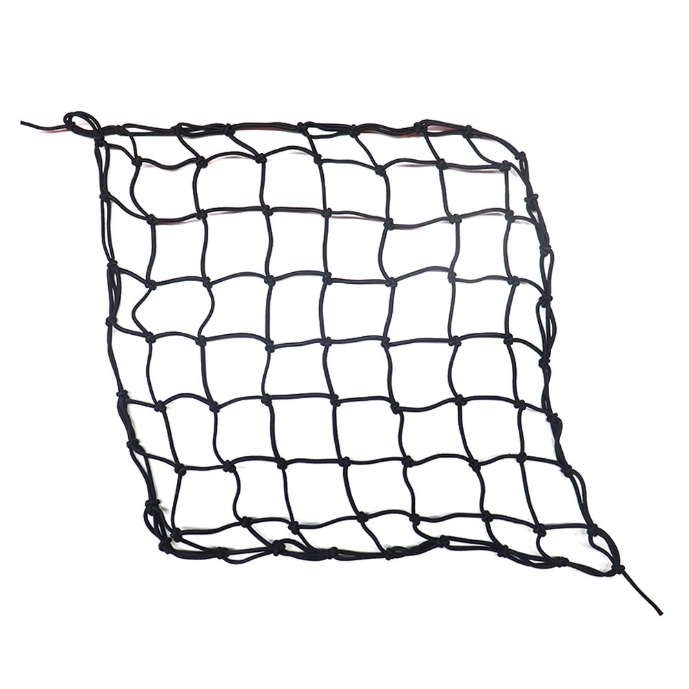 Motorcycle Flexible Elastic Luggage Cargo Net With Plastic Hooks