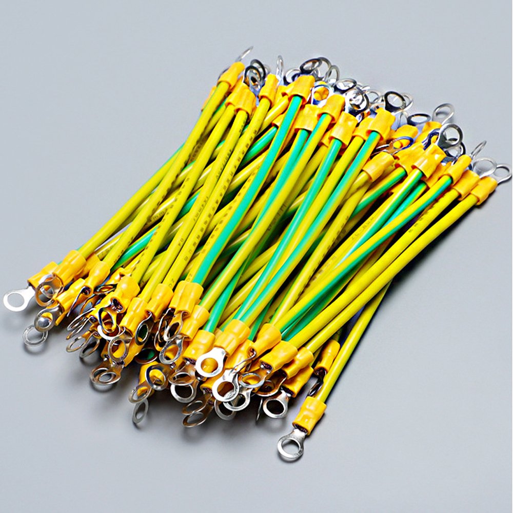 Battery Cable 2awg 4awg 6awg Battery Cables With Terminals Copper Battery Cables For Car Marine Solar Rv Motorcycle