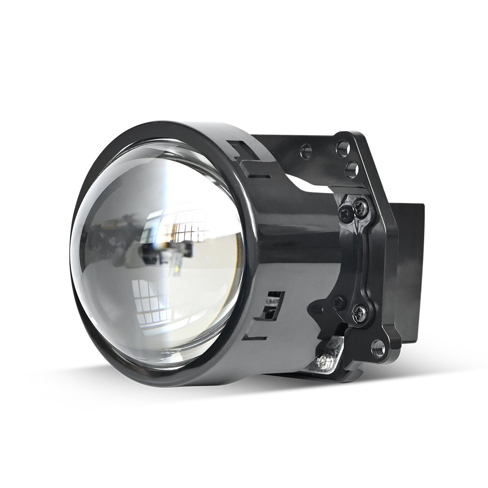 Factory price 70W high power led headlights DC9-15V bi led projector lens 3.0 inch Aluminium car accessories car led projectors